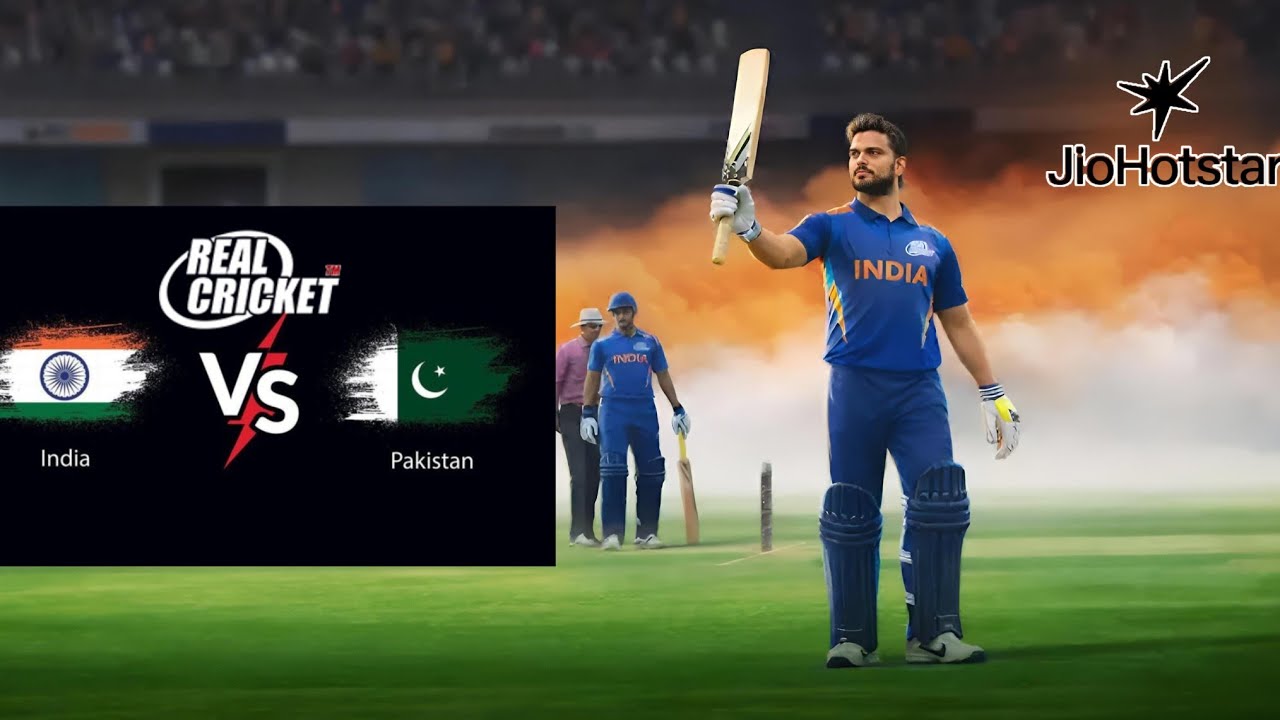 INDIA 245* 10/10 OVER VS PAKISTAN #realcricket #realcricketswipe #viral #videoviral #indvspak 