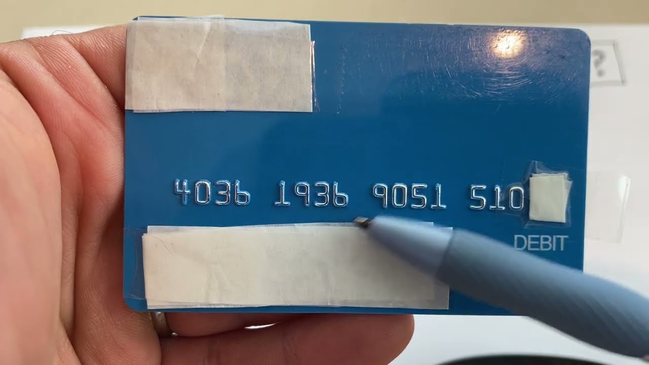 Check Digit Math Calculation Example on Credit/Debit Card