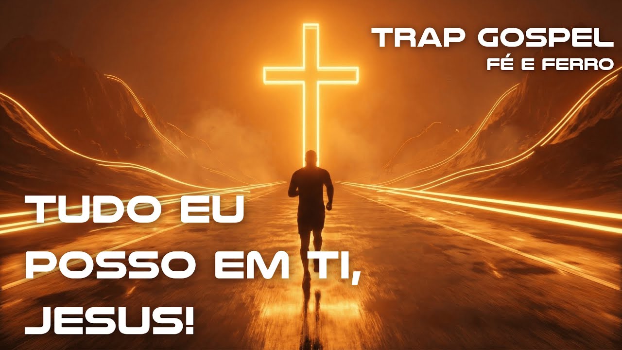 Filipenses 4:13 &ndash; TUDO EU POSSO EM TI, JESUS! | TRAP Gospel para Treinar
