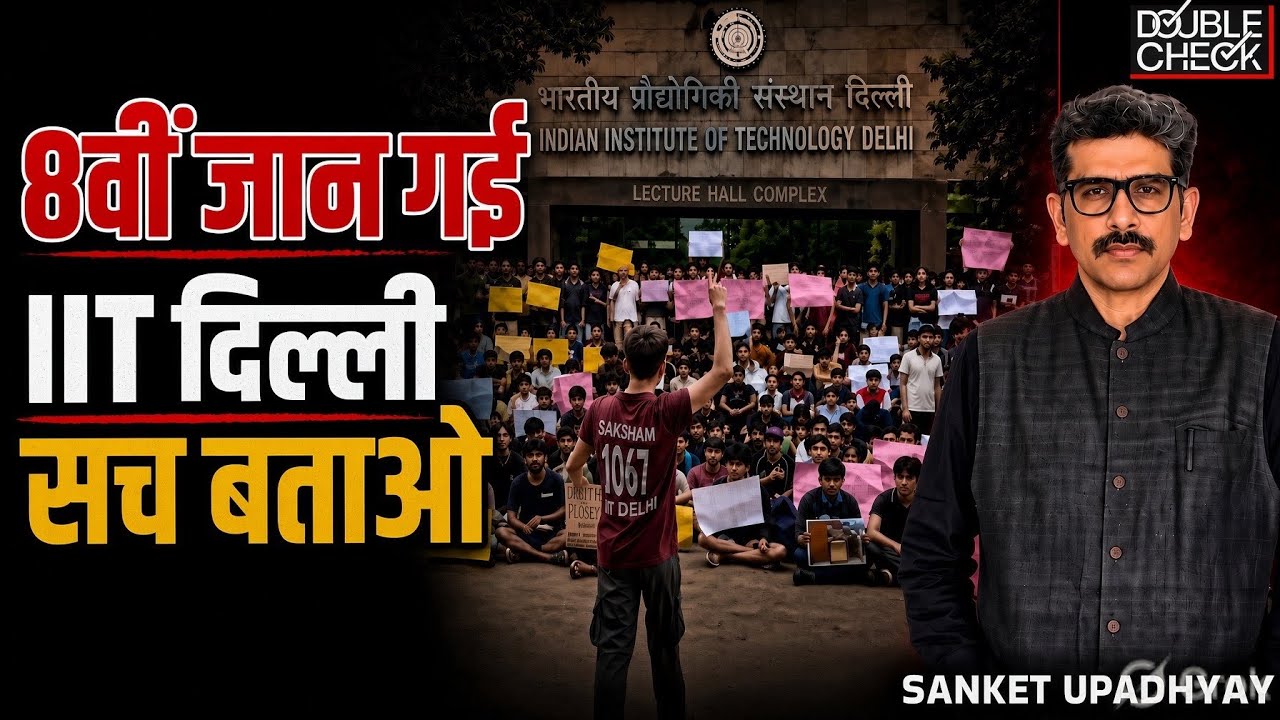 IIT Delhi Hiding The Truth? Students Protest On Campus| The Complete Story| Sanket Upadhay #iitdelhi