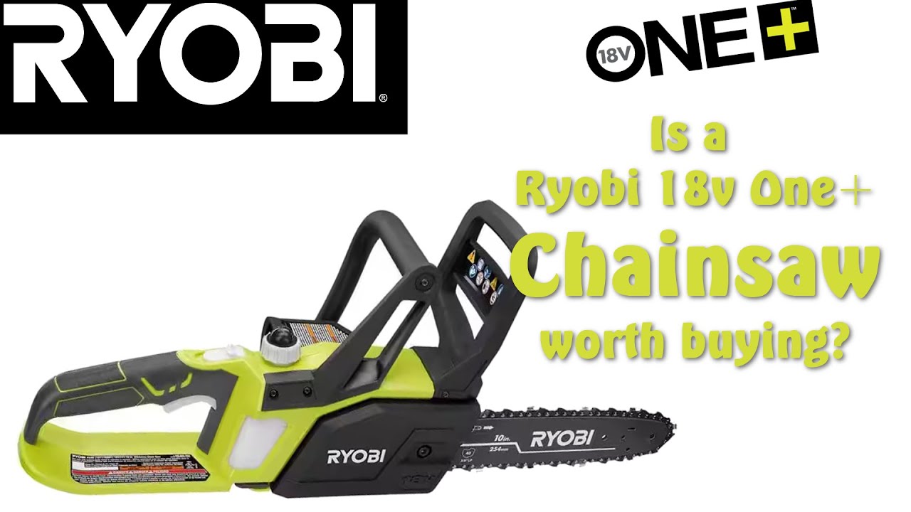 Should you buy this Saw? #Ryobi #P546 10in Brushed 18V One+ Chainsaw  review