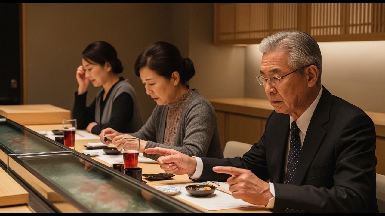 75歳老夫婦が高級寿司店で『貧乏人は帰れ』と罵倒されるも、一本の電話で翌日閉店に追い込む【60代以上の方へ老後の生活シニア朗読】