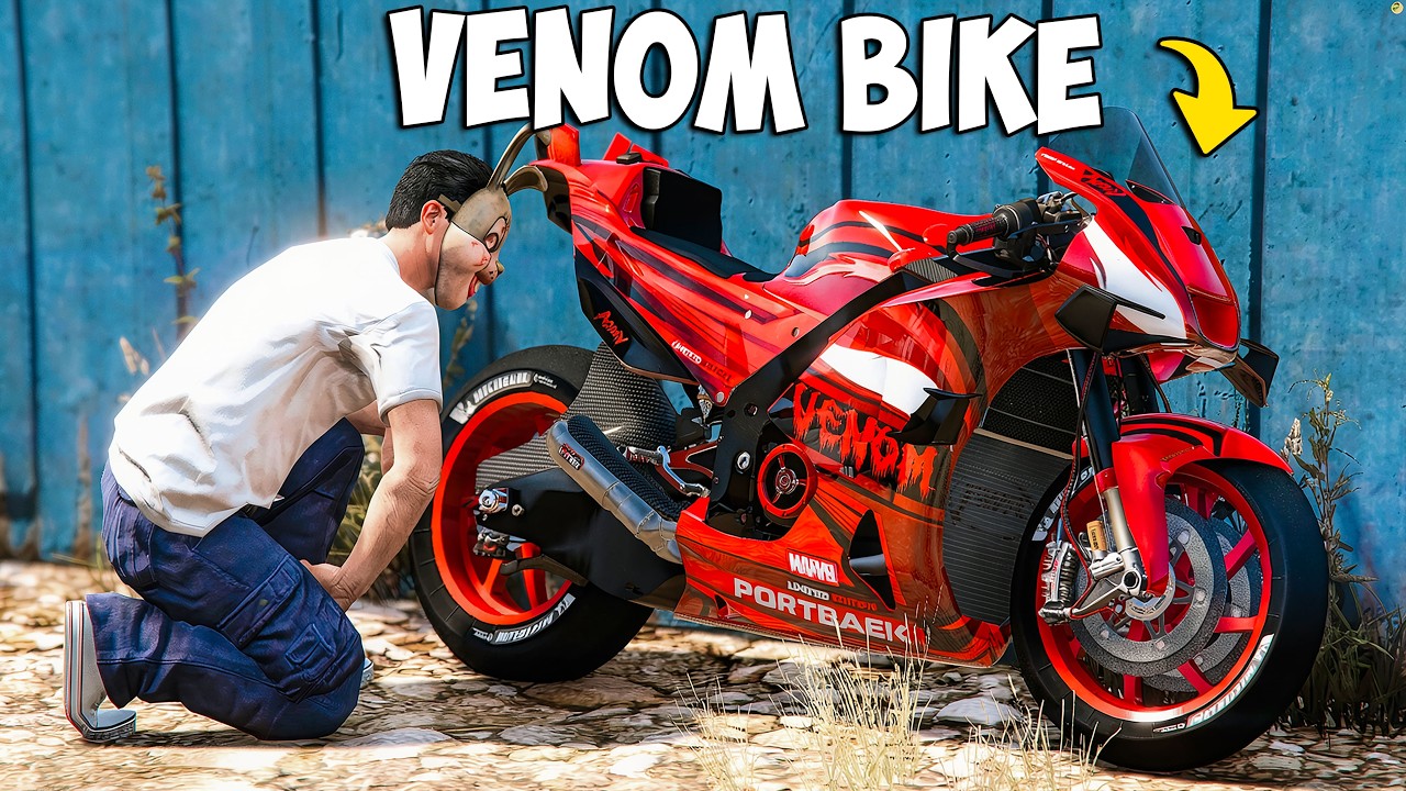 I Found a Secret VENOM Carnage Bike sa GTA 5