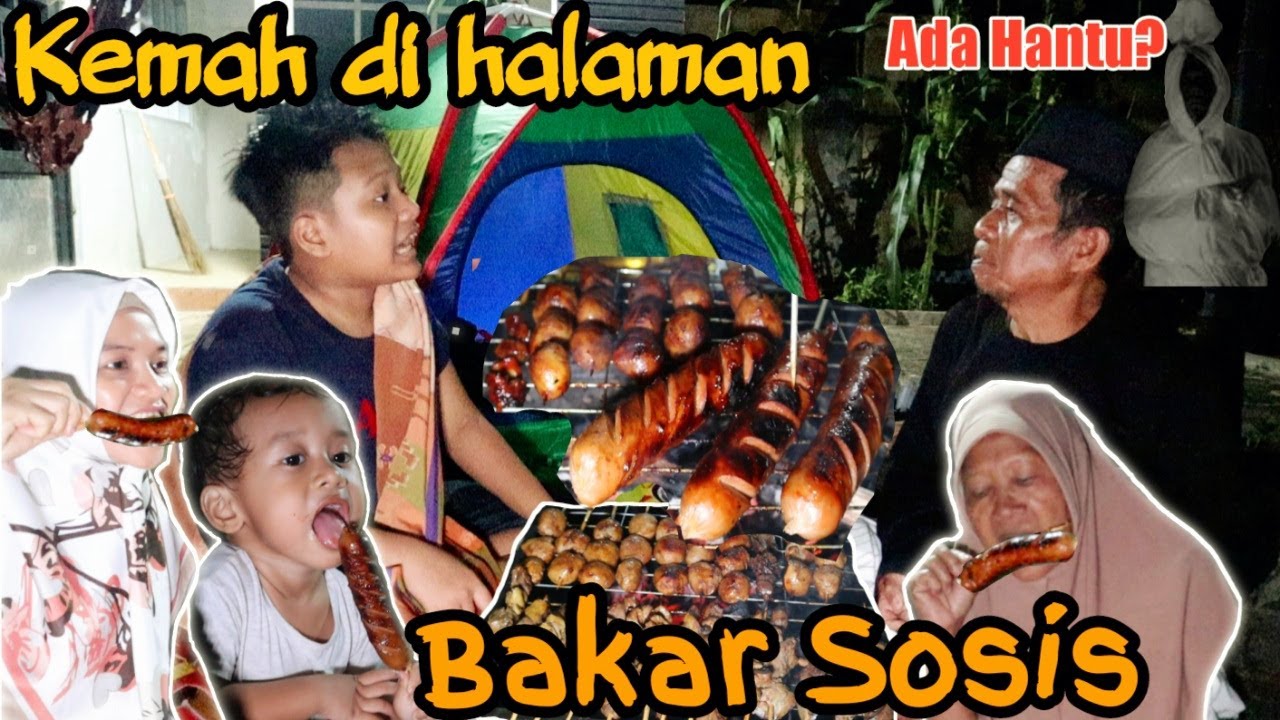 DRAMA EYBEL KEMPING DI HALAMAN DAN MELIHAT HANTU