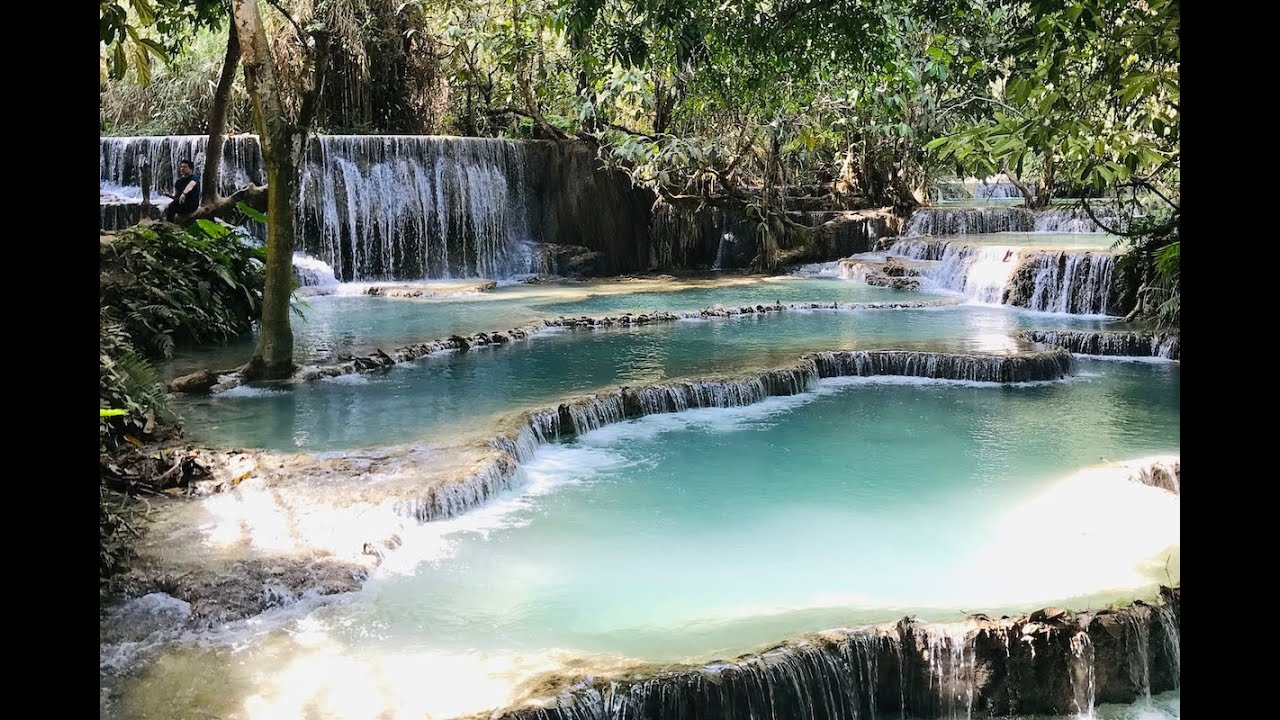 Luang Prabang Laos - Kuang Si Waterfall