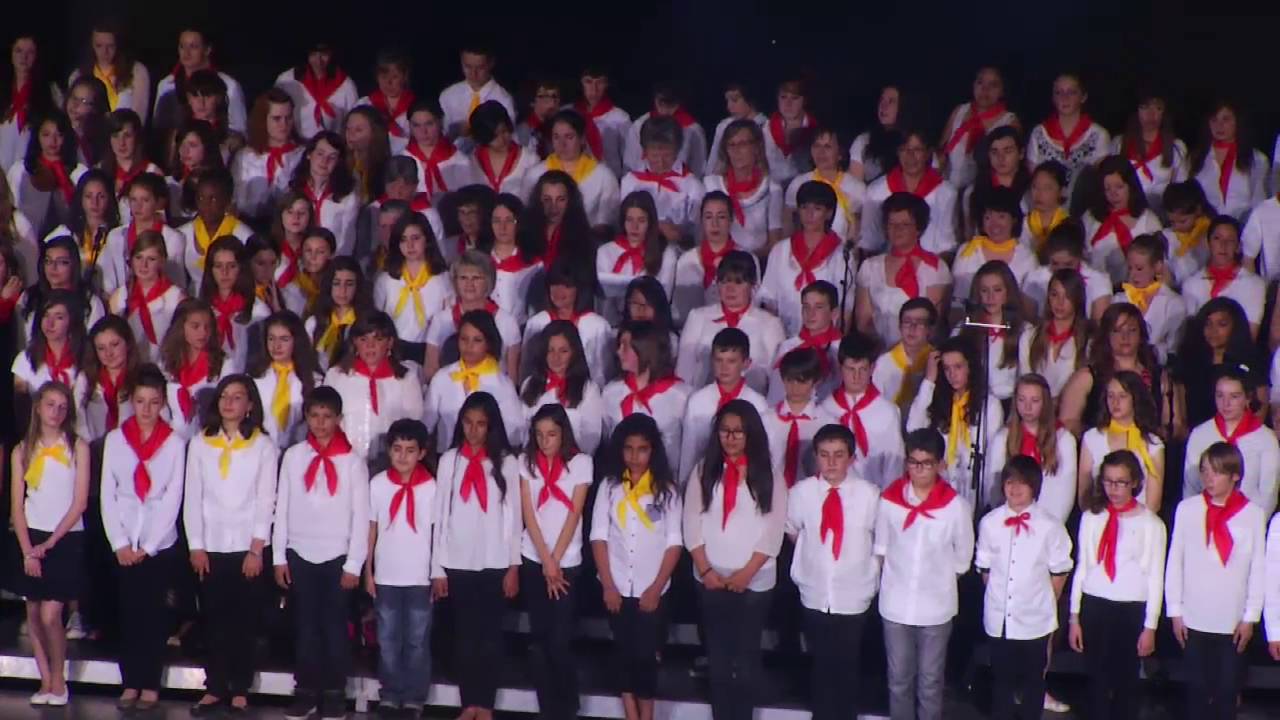 Les collégiens au chœur de l'orchestre,  partie 2