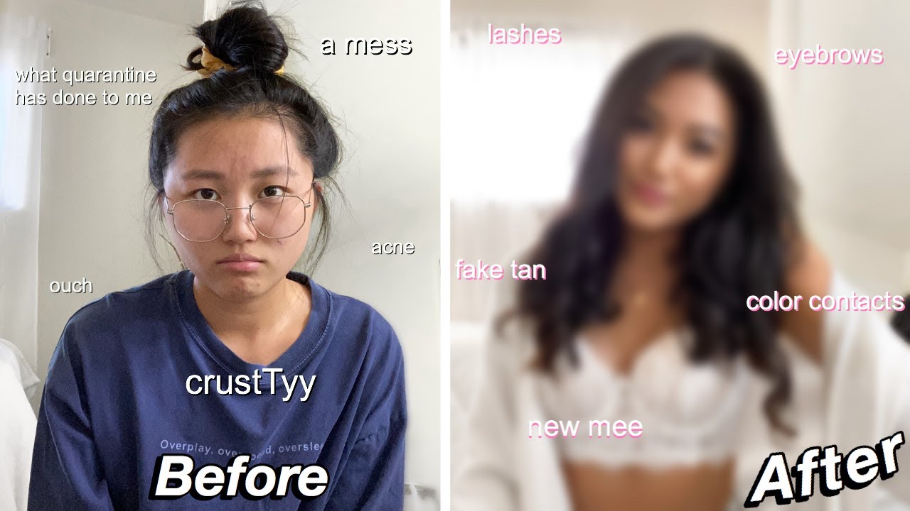 24-HR Hot Girl Summer GLOW UP TRANSFORMATION *first time self-tanning* (super affordable at home)