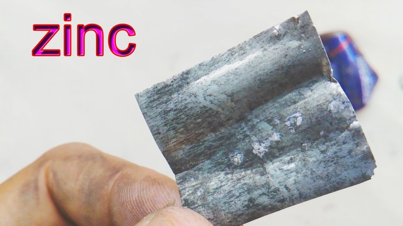 How to get zinc from household things