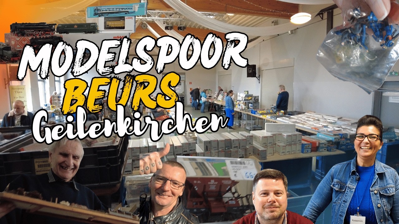 Modelspoorbeurs in Duitsland! | Geilenkirchen 2026: Interview, verkoop, verhalen & Scenery