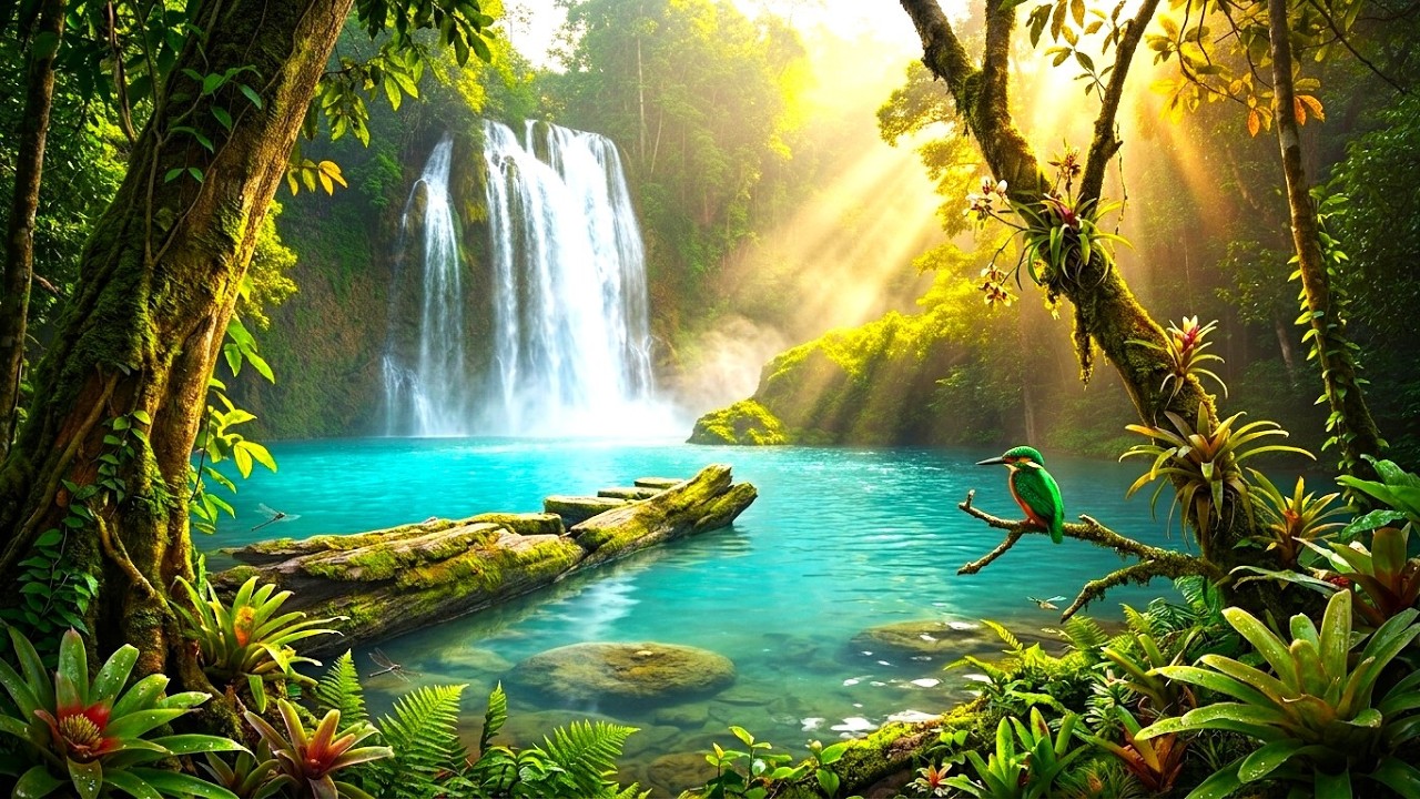 Beautiful Relaxing Piano Music Nature Vibes 🌿Stress Relief, Stop Overthinking, Sound for Deep Sleep