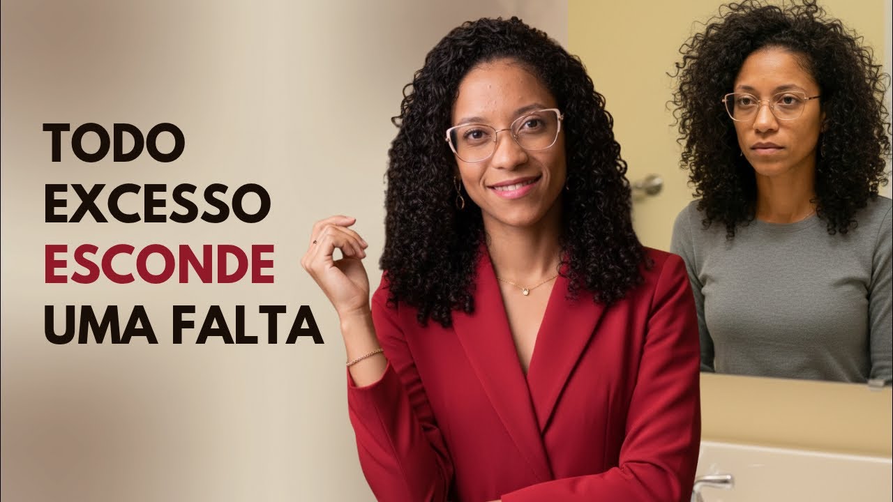 O excesso não é o problema — é o que ele esconde