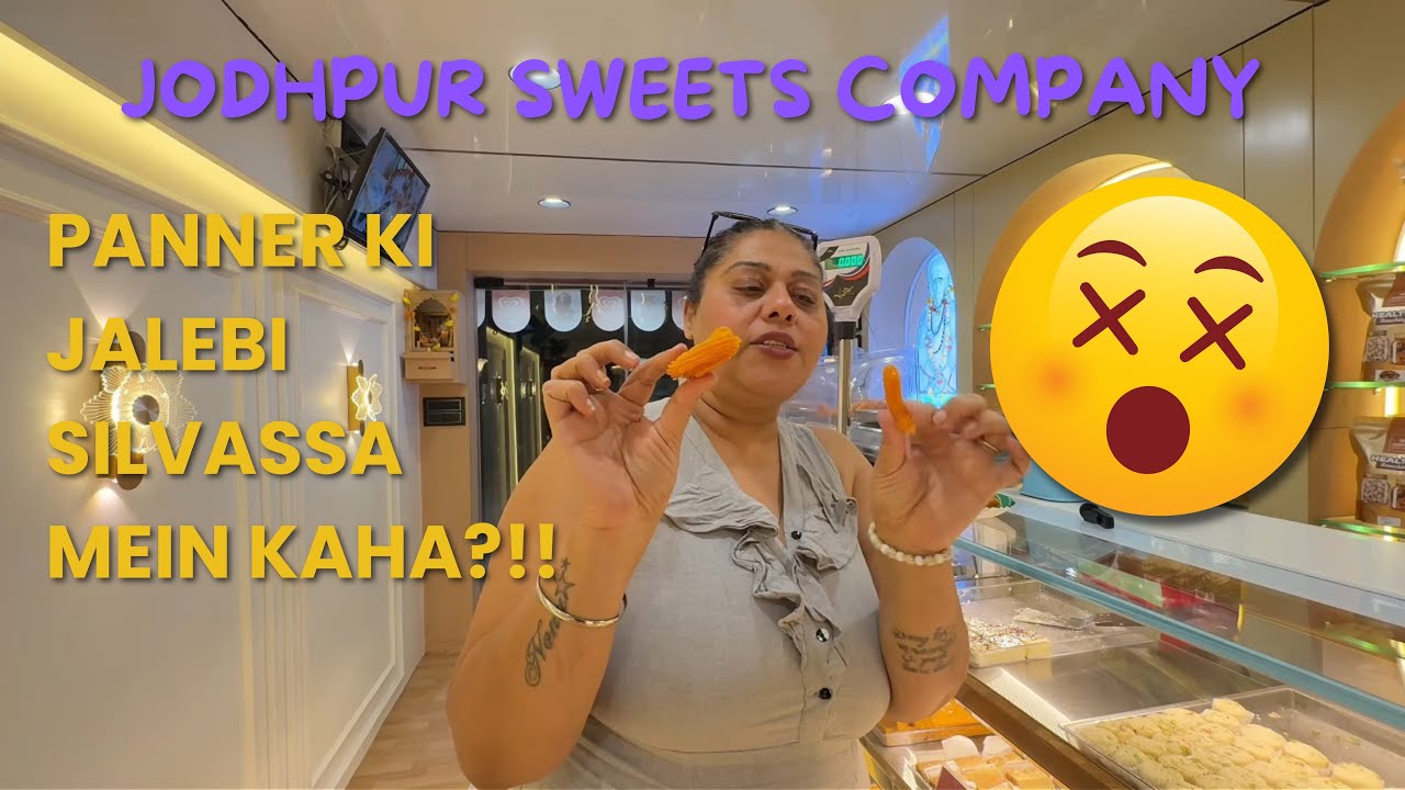 Jodhpur sweets company pani poori and sweets explore with me |Happy food happy Silvassa