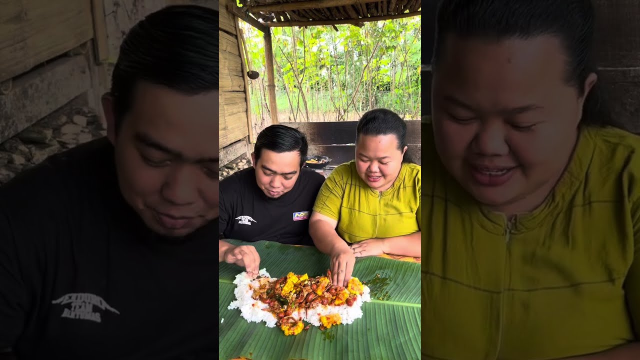 MASAK UDANG SAOS PADANG ll LALAP KABAU di pondok hari ini