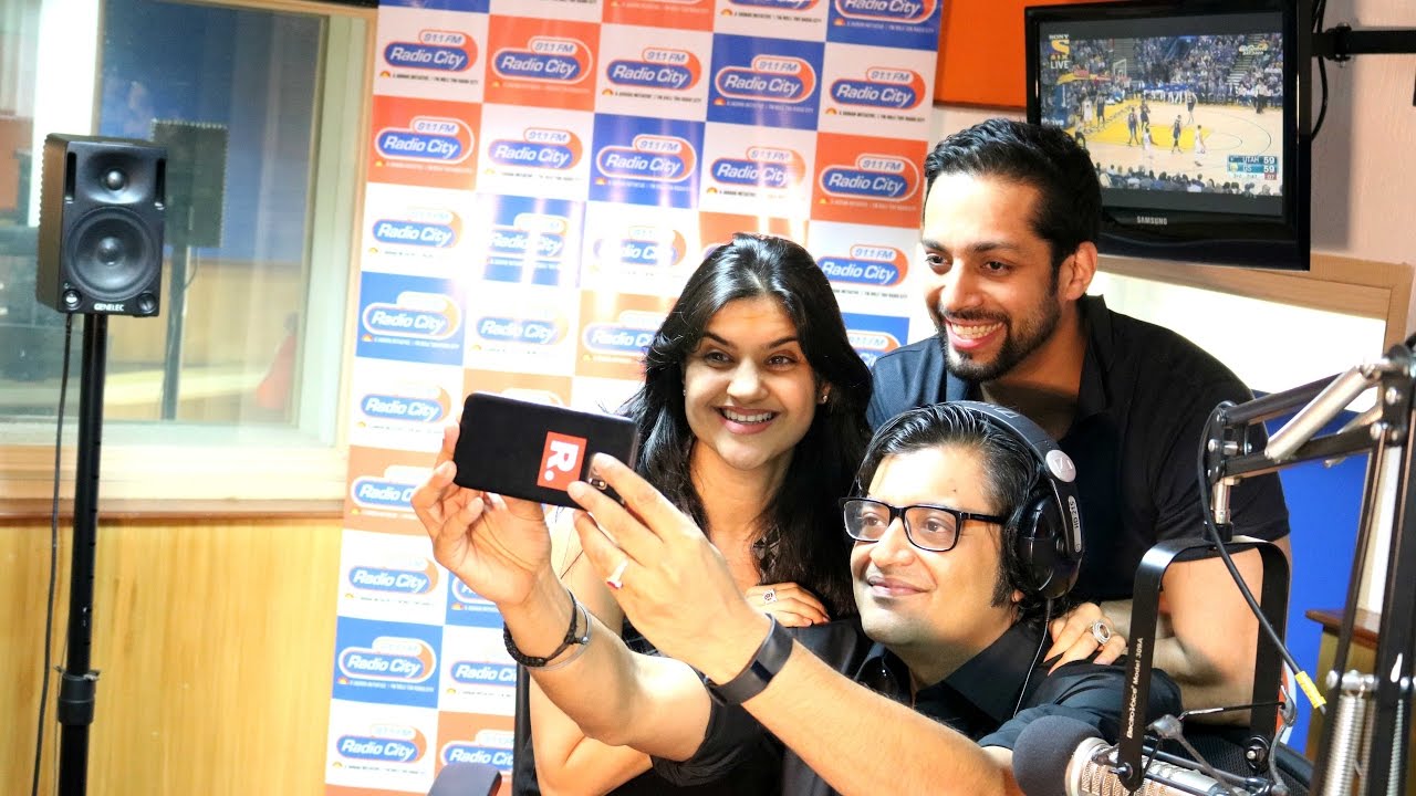 Watch Arnab Goswami​'s exclusive interview with RJ Salil and RJ Archana​ at Radio City 91.1 FM