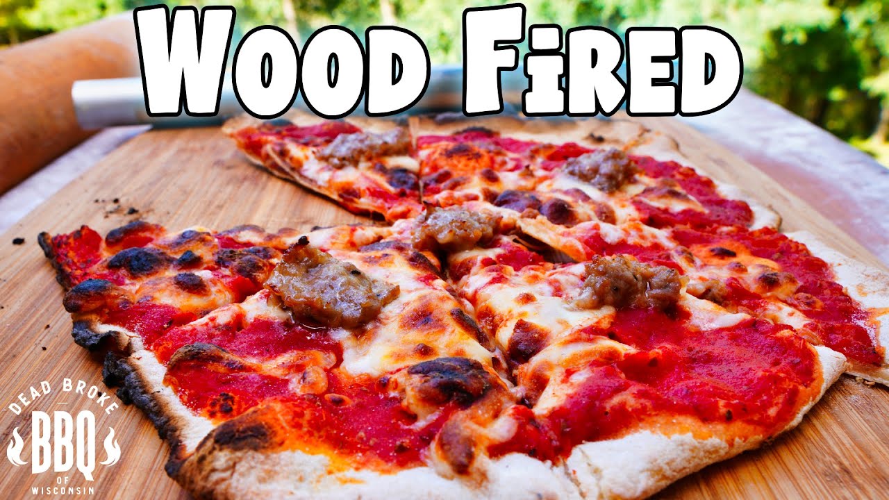 Ooni Fyra Wood Fired Thin Crust Sausage Pizza