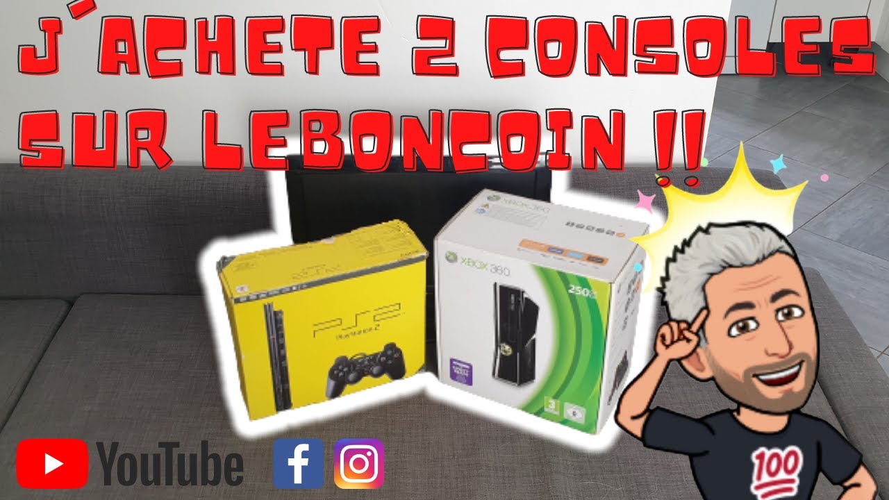 #024 - J'achète 2 consoles en boite sur LBC !! (présentation & crash test !!)