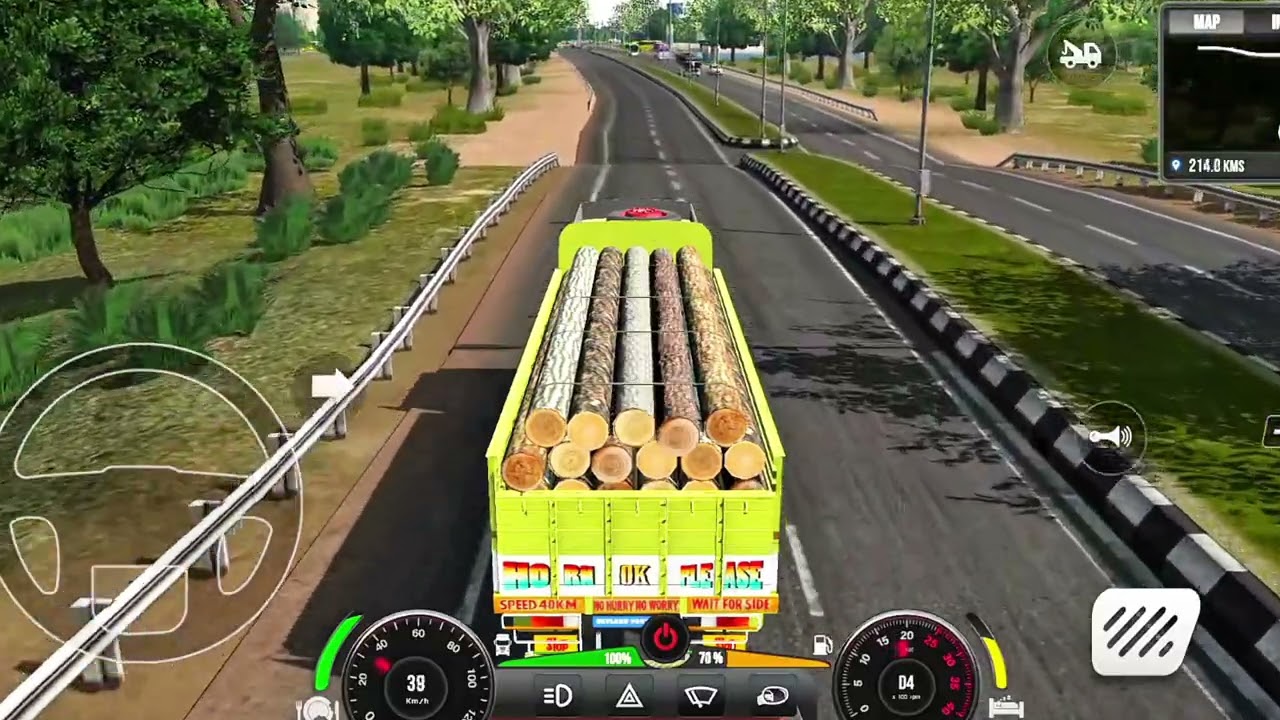 🚚 Foggy Morning Drive 🌫️ | Zero Visibility Challenge | Truck Simulator Gameplay In Hindi