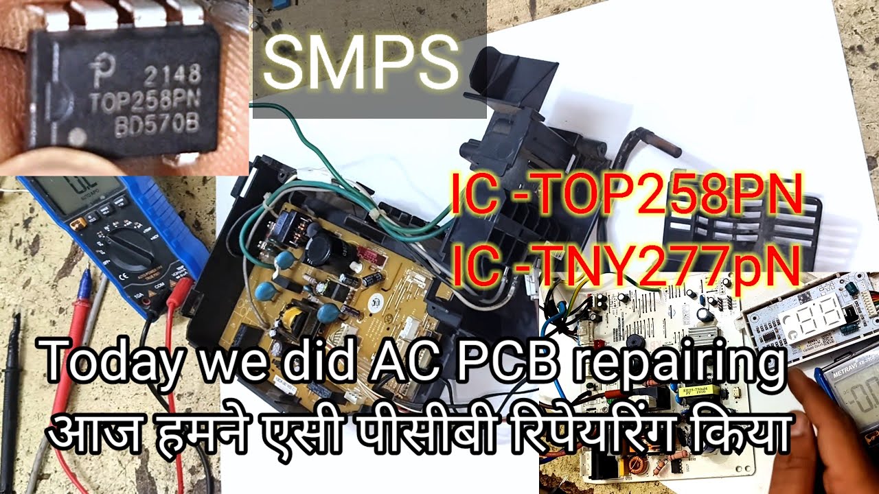SPLIT AC PCB REPAIRING @dilipvare