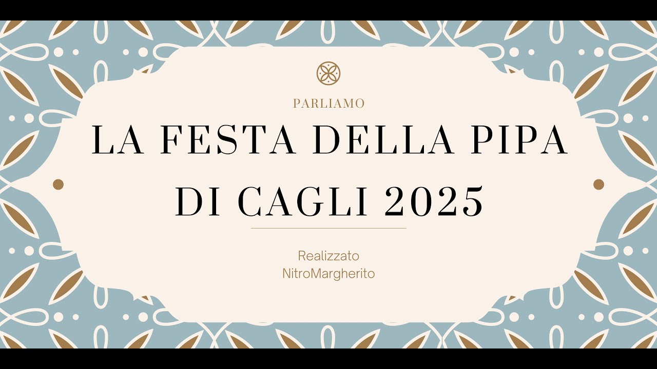 Festa della Pipa di Cagli 2025 e perché venire #ytpcpipecommunity