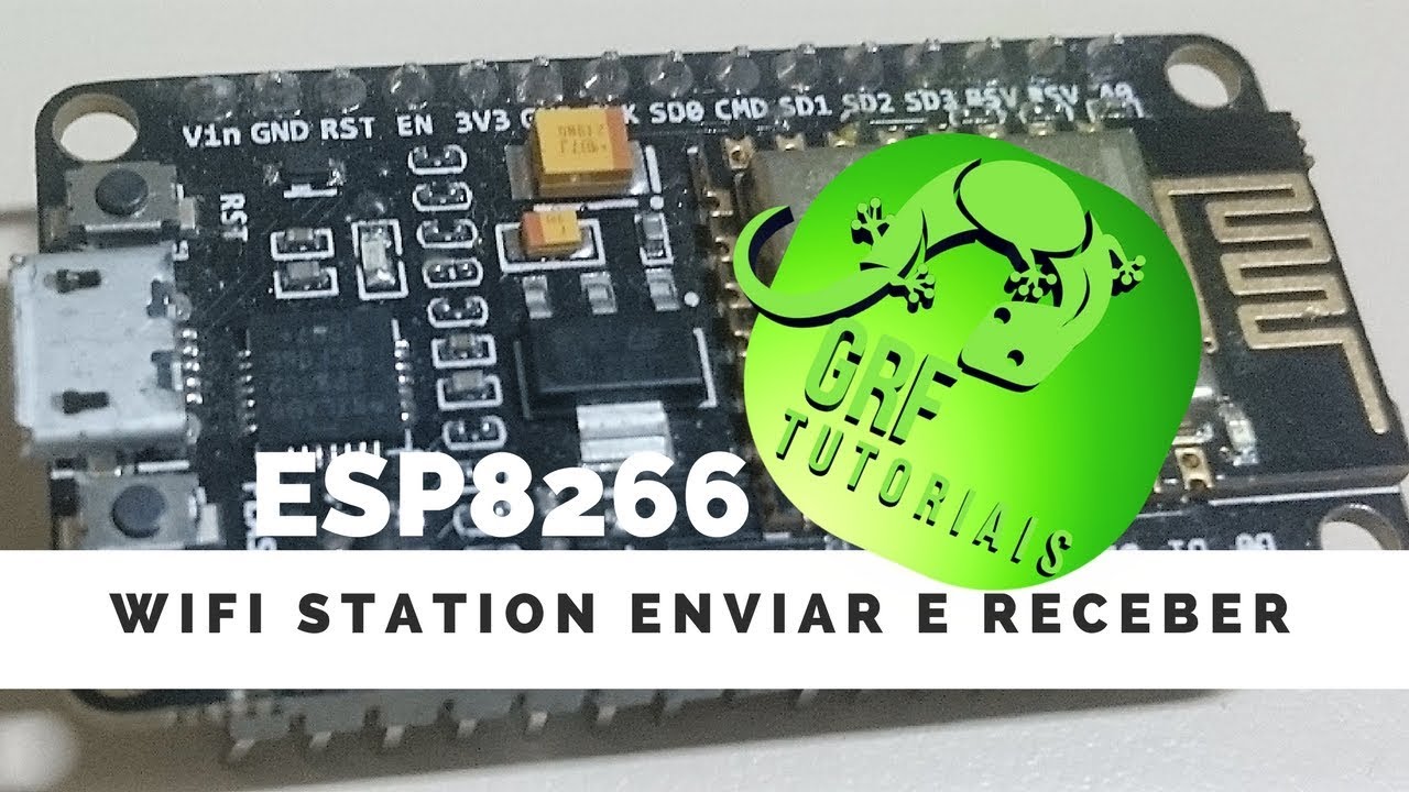 3) ESP8266 WIFi Station (Conectar ao WIFI)- Enviar e Receber Dados