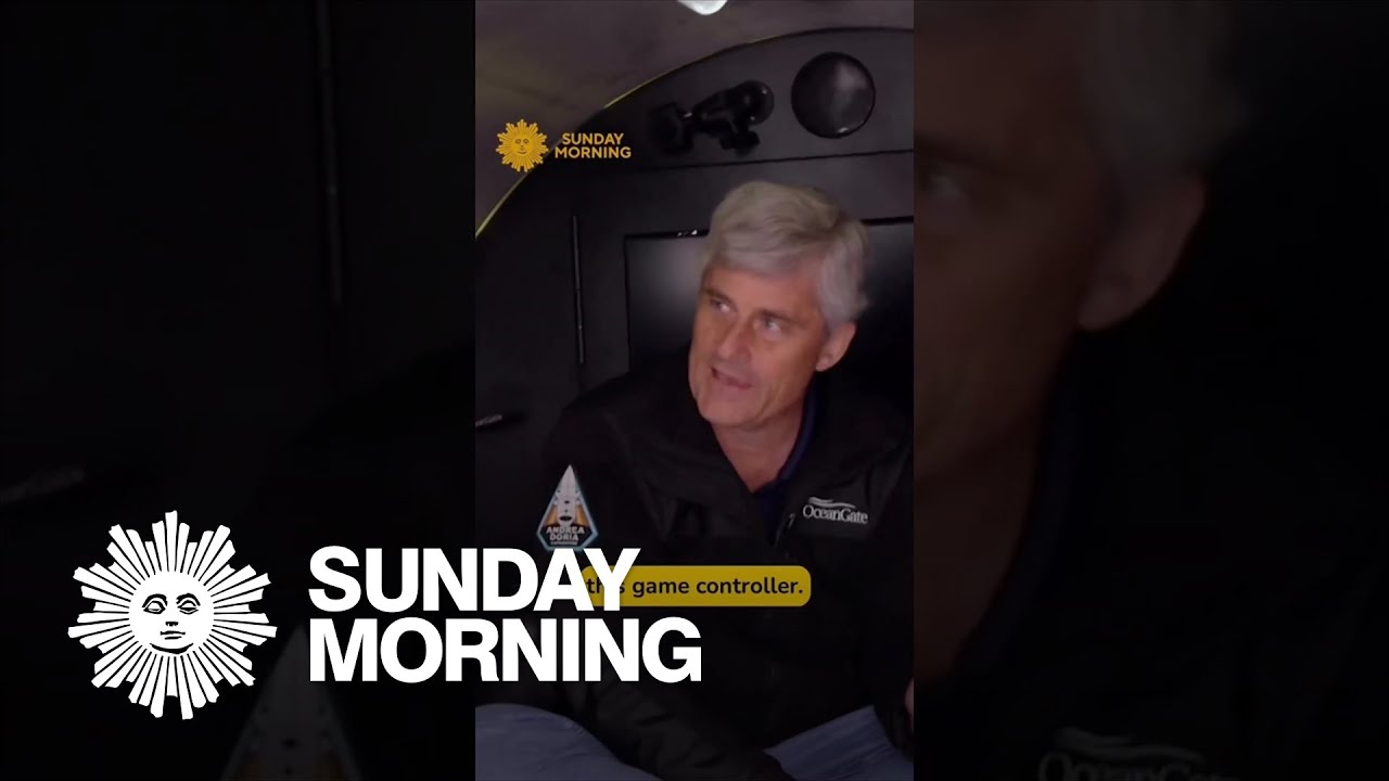 David Pogue revisits experience with Titan sub crew and OceanGate&rsquo;s CEO Stockton Rush #shorts