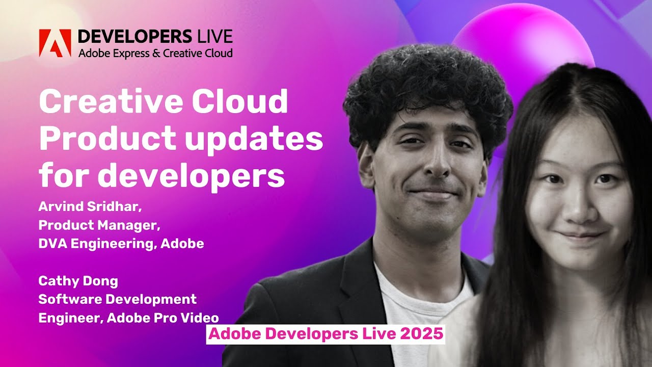 Creative Cloud Product updates for developers: Premiere Pro and Video products
