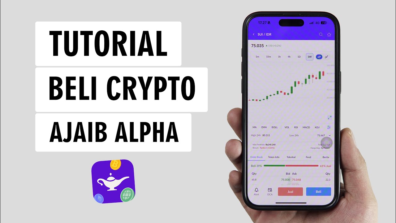 Cara Membeli Koin Crypto di Aplikasi Ajaib Alpha (Ajaib Kripto)