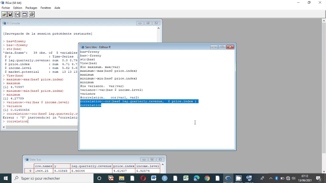 cours 3 logiciel R, les fonctions, partie 1