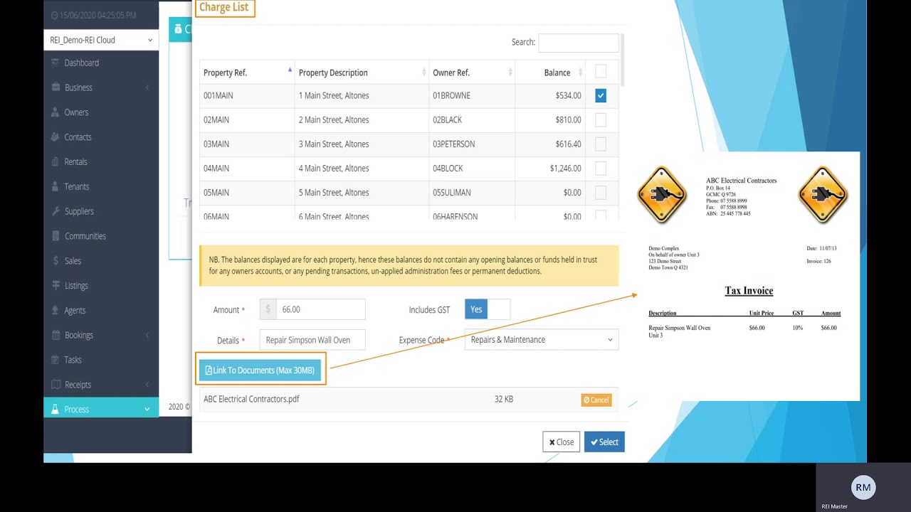 REI Cloud - DOCUMENT MANAGEMENT