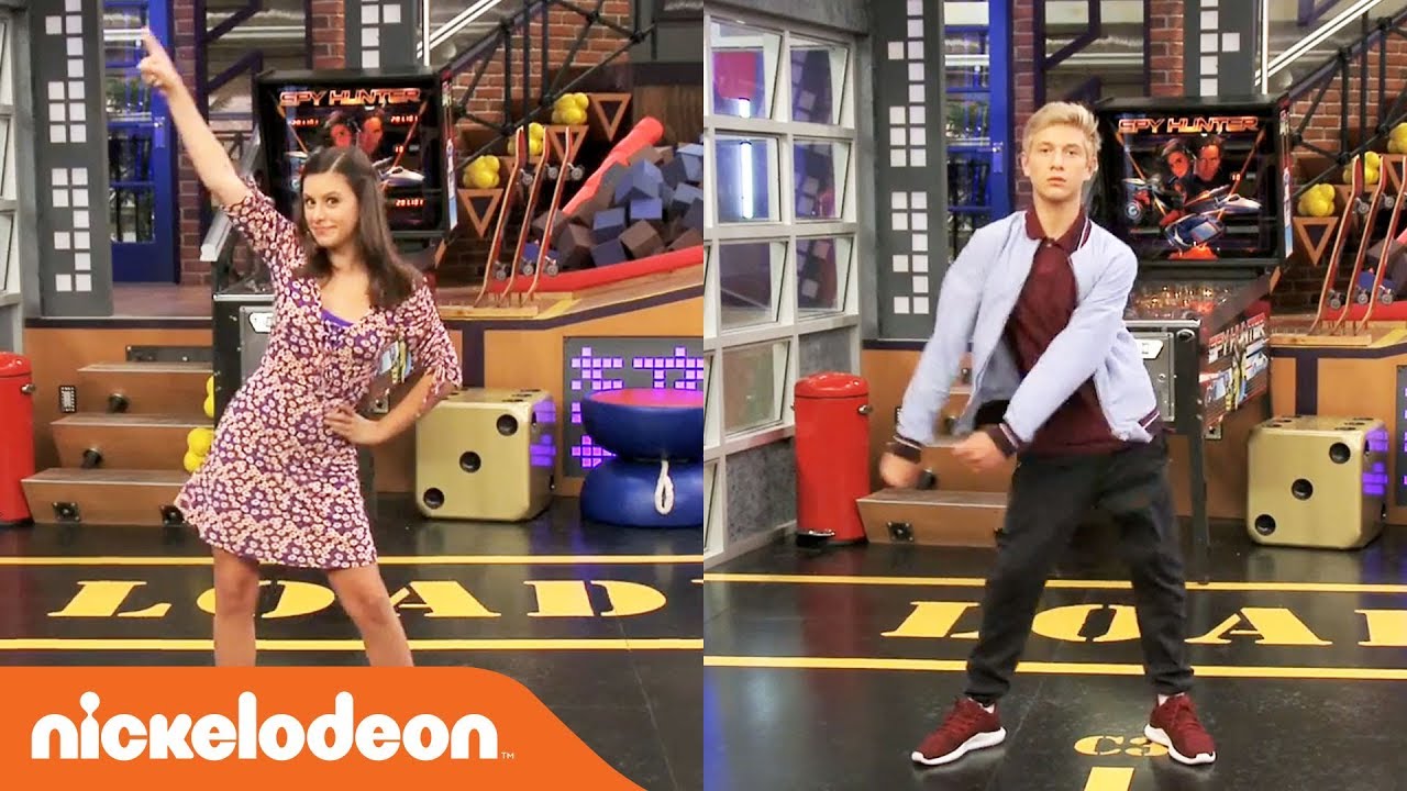 Thomas Kuc & Maddie Shipman🕺💃 Game Shakers EPIC Dance Battle!! | Nick