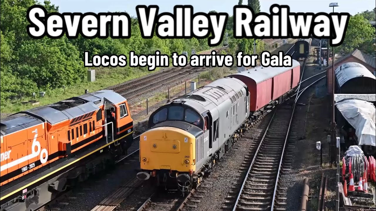 Severn Valley Railway | GUEST LOCOS arrive for Diesel Gala & the SHUNTING doesn’t stop!
