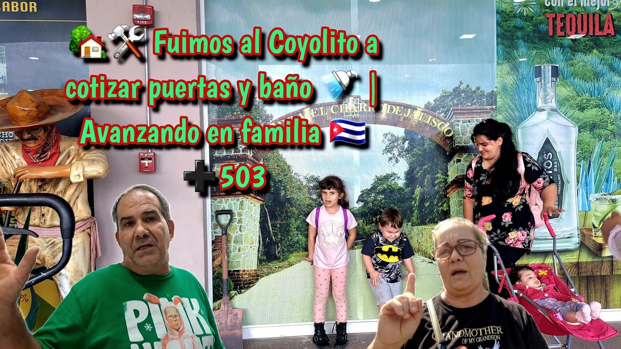 👨‍👩‍👧‍👦✨ Un día en familia en El Coyolito cotizando puertas y baño