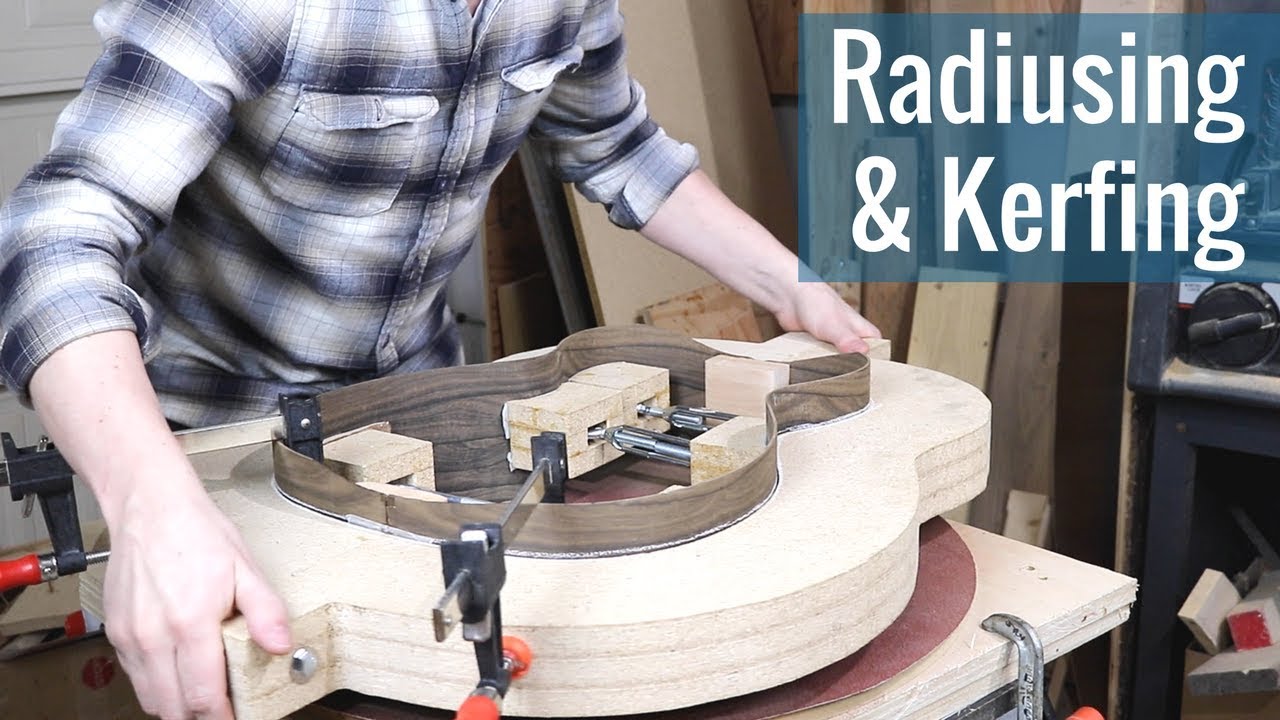 Radiusing the Sides and Attaching the Kerfing (Ep 5 - Acoustic Guitar Build)