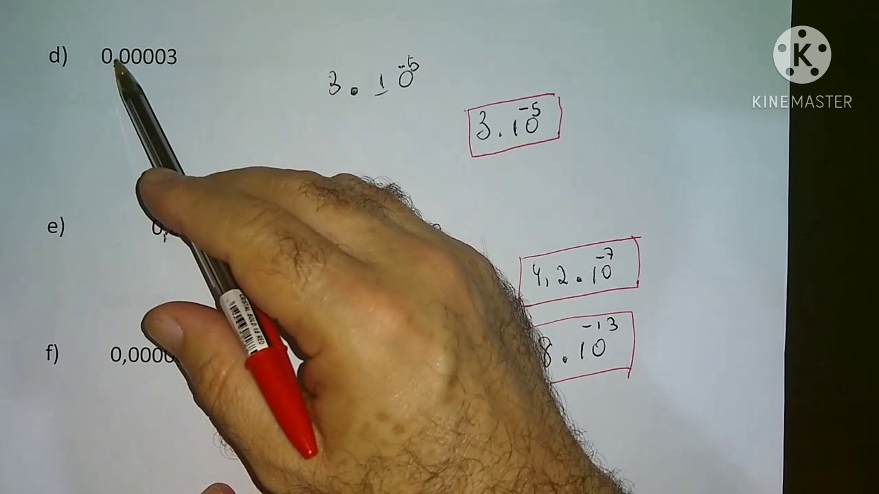 NOTAÇÃO CIENTÍFICA