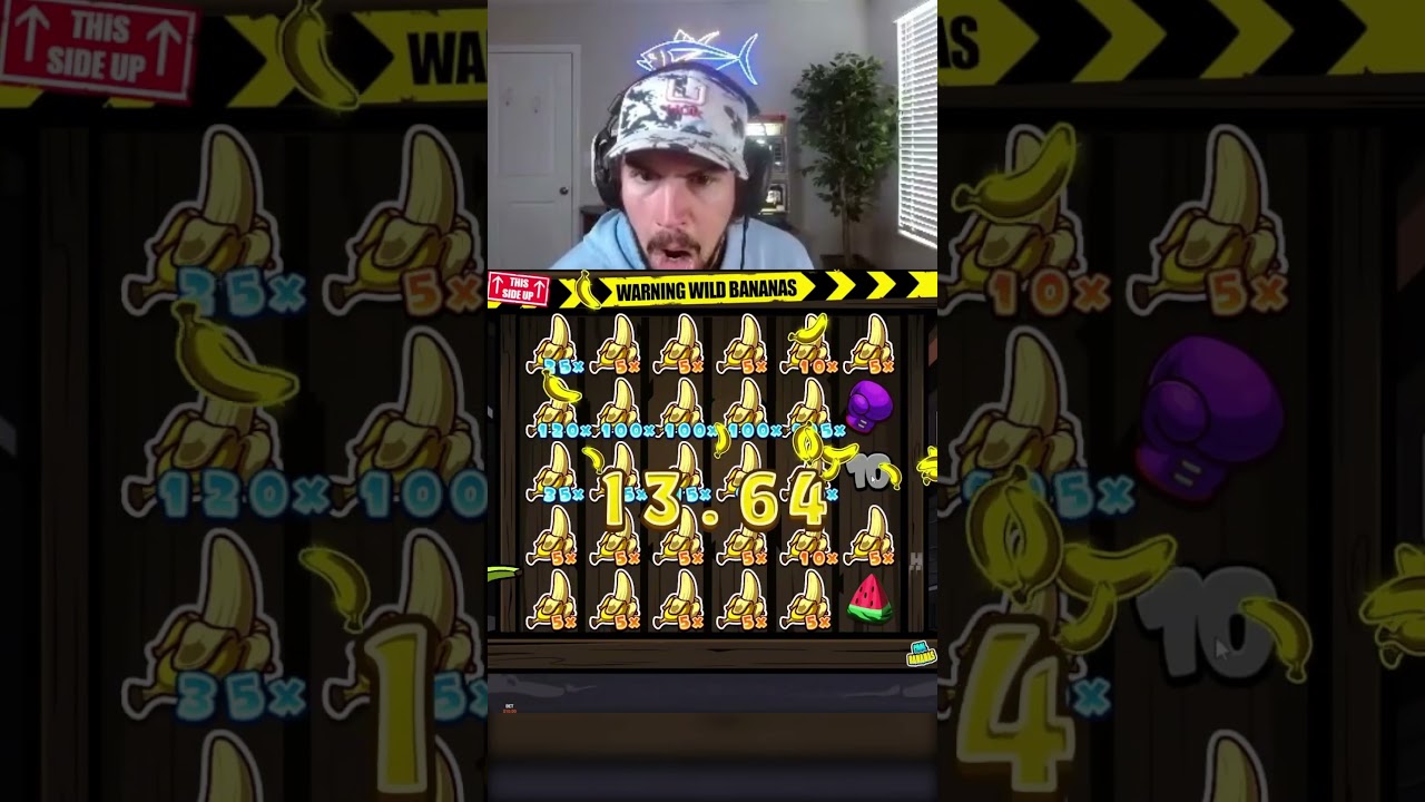 EXTREMELY RARE FULL SCREEN MAX MULTI HIT ON FRKN BANANAS!