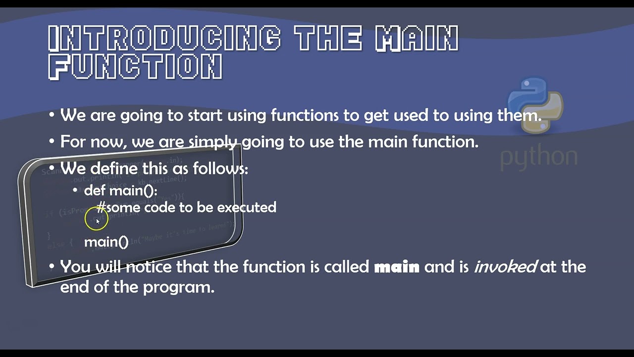 3.2 Input and Output