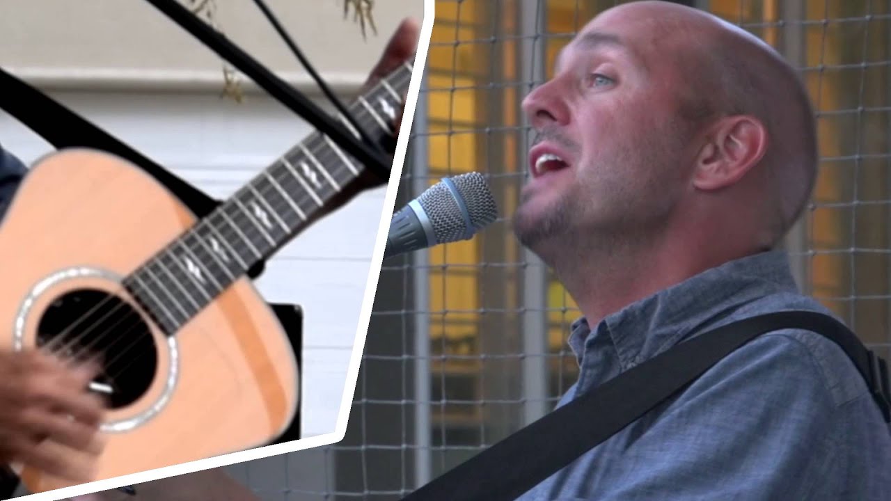 Peter Breinholt sings at Bryant and Claudine's Anniversary
