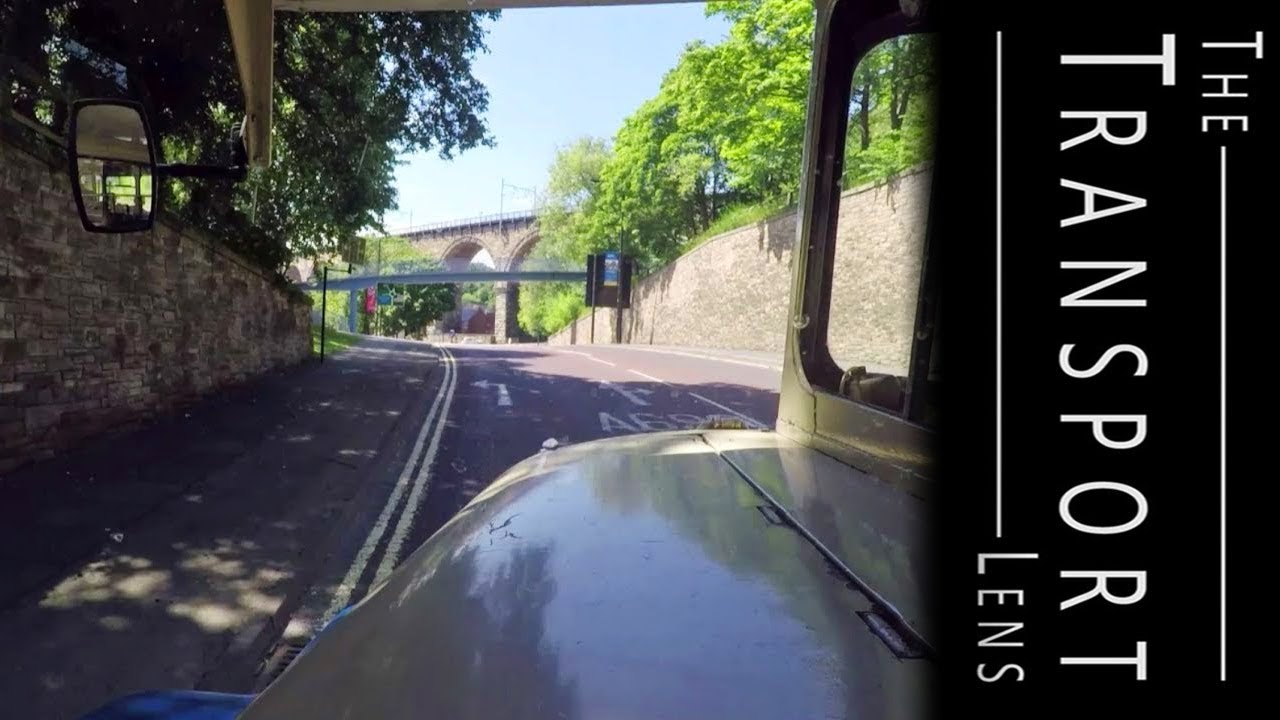 Bus Ride on 1965 Daimler Bus through Durham - AHN 451B (June 2017)