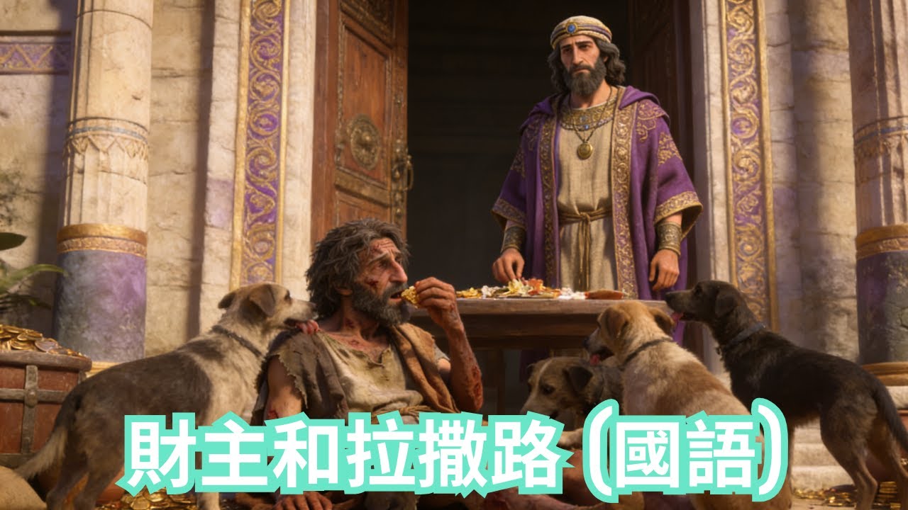 [兒童聖經故事動畫] 財主和拉撒路 (國語)
