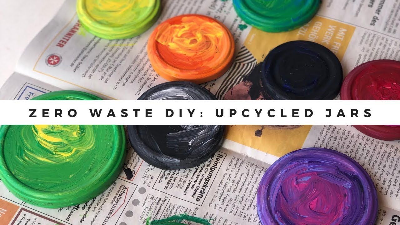 Zero Waste DIY: Upcycled Jar Lids