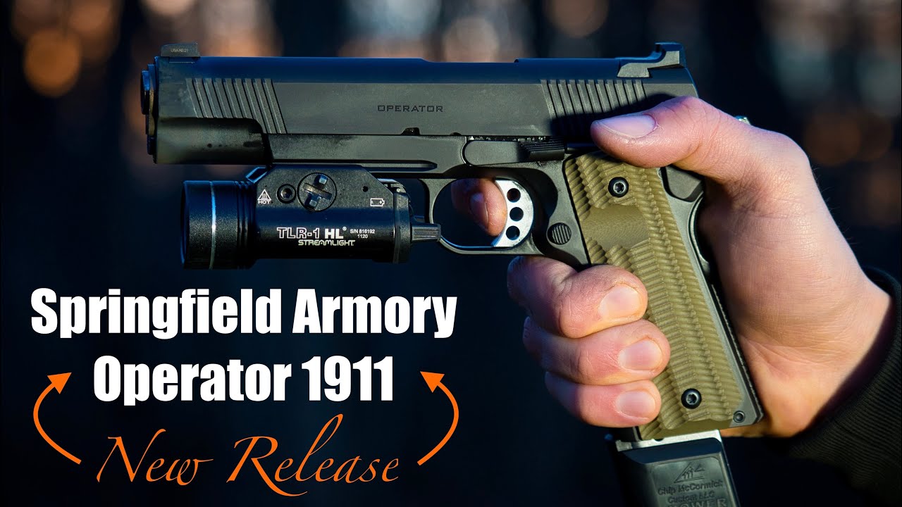 Обзор Springfield Operator 1911 | НОВЫЙ тактический Springfield Armory 1911!