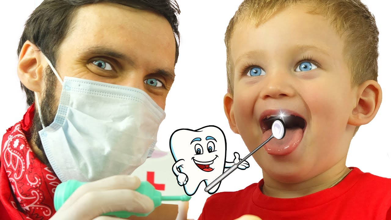 Pretend Play Going to the Dentist | Kids Eat Candy and Brush Teeth by MarkLand