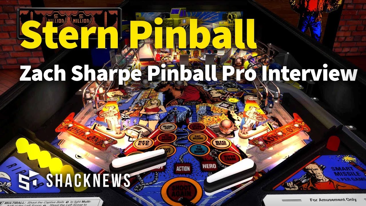 Zach Sharpe Pinball Pro Talks Stern Pinball