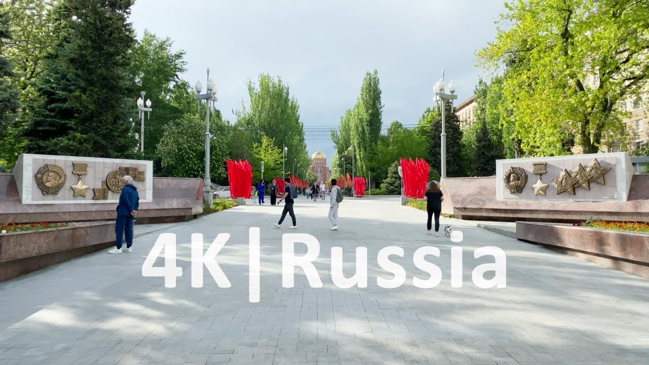 Walking tour 🏃 Russia 4k travel video / Путешествие по России