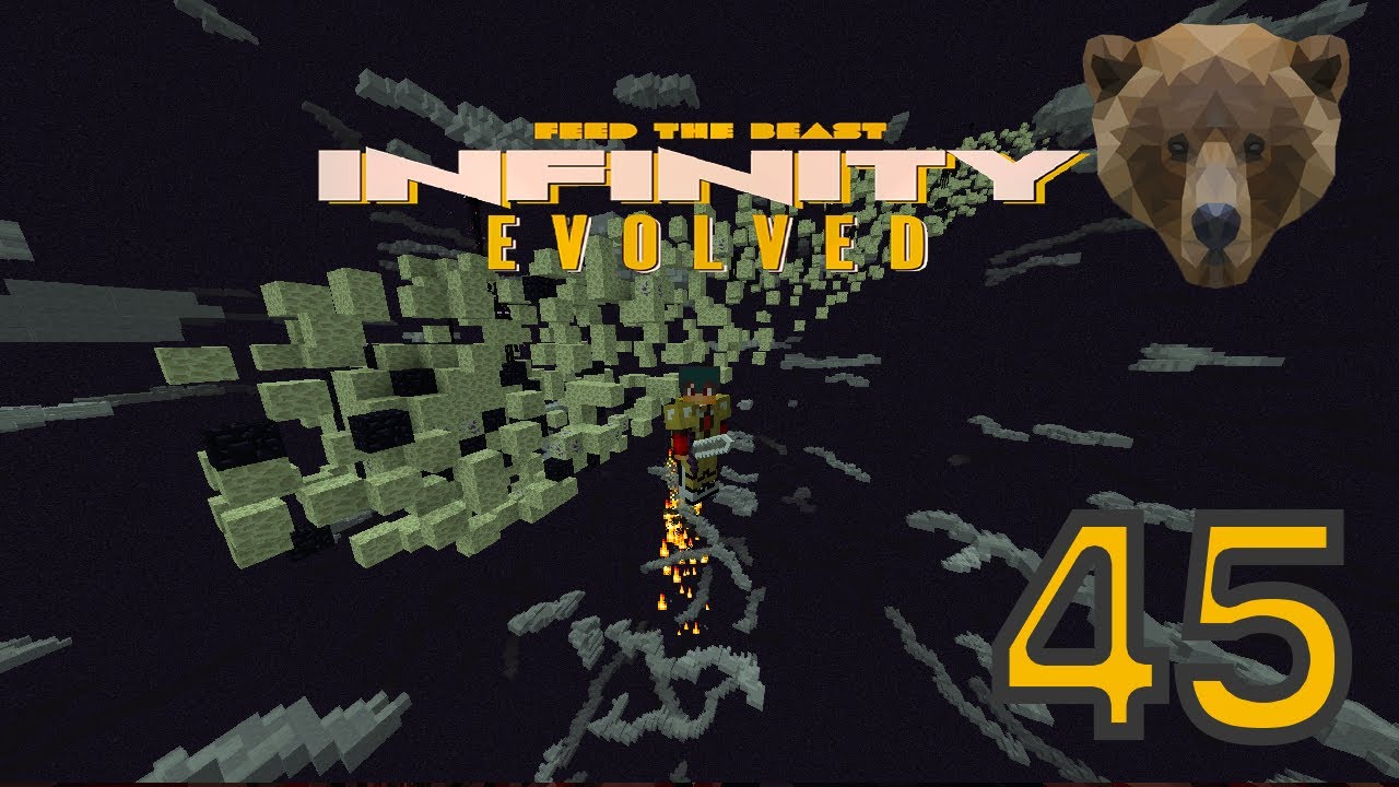Minecraft: FTB Infinity Evolved EP 45 - Into the Void!!!