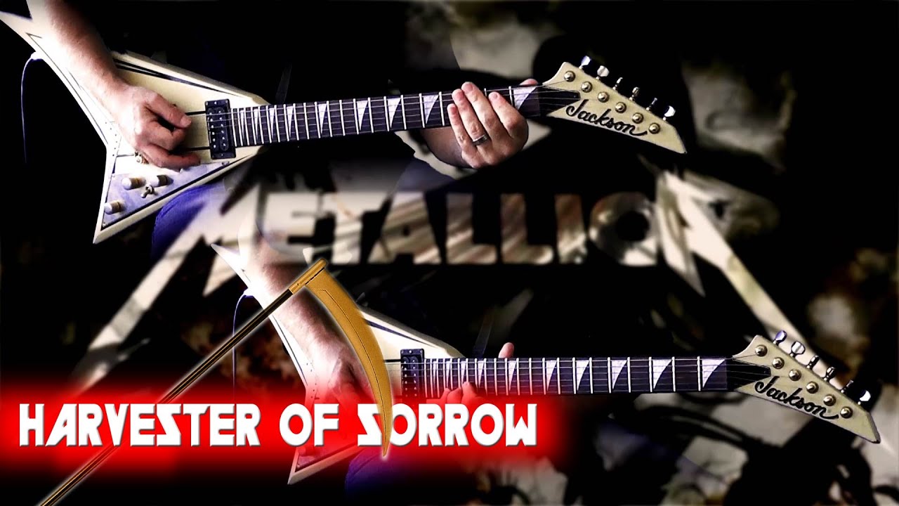 Metallica - Harvester Of Sorrow FULL Guitar Cover