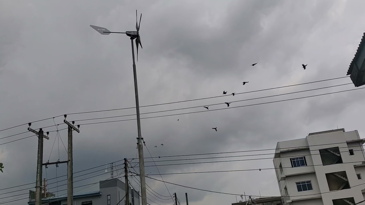 Wind Turbine and Solar power in Ikeja