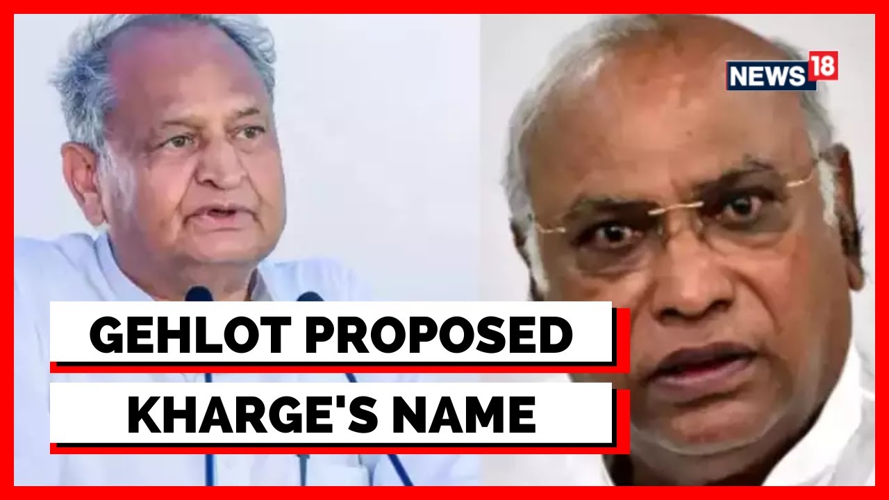 Congress President Election 2022 | Congress Presidential Race Updates | English News | News 18