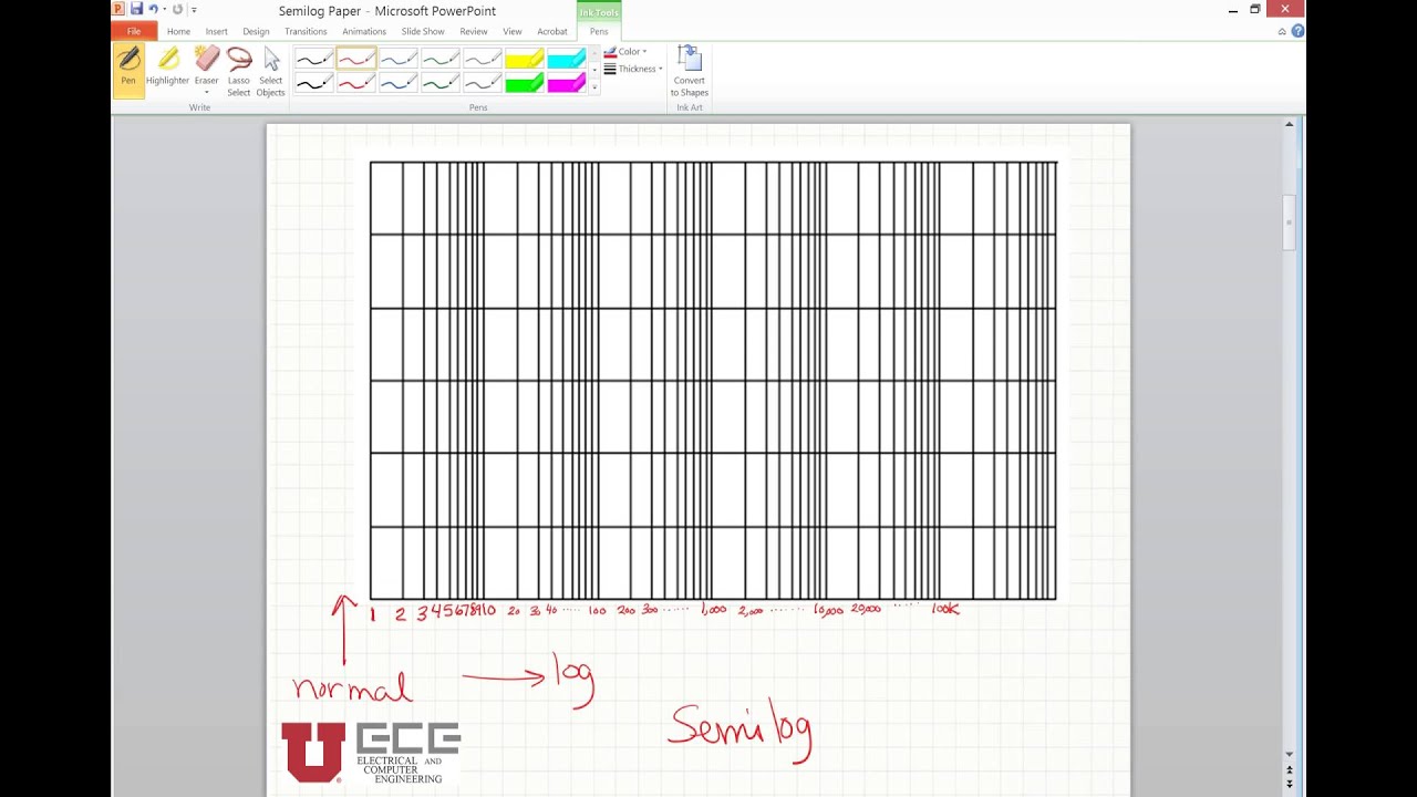 semilog paper