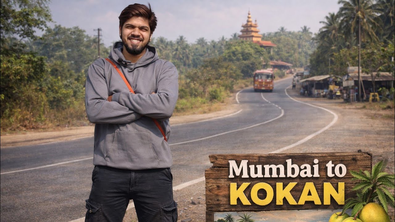 Mumbai To Kokan on Xtreme 125r..👀🔥//Anganewadi Jatra2026// Mumbai-Goa Highway condition 
